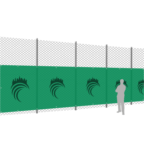 Tennisblende Klassiker | 6 x 2 Meter | bedruckt