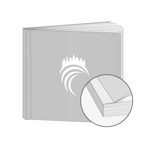 Broschüren Klebebindung Quadrat