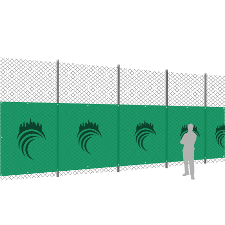 Tennisblende Klassiker | 12 x 2 Meter | bedruckt